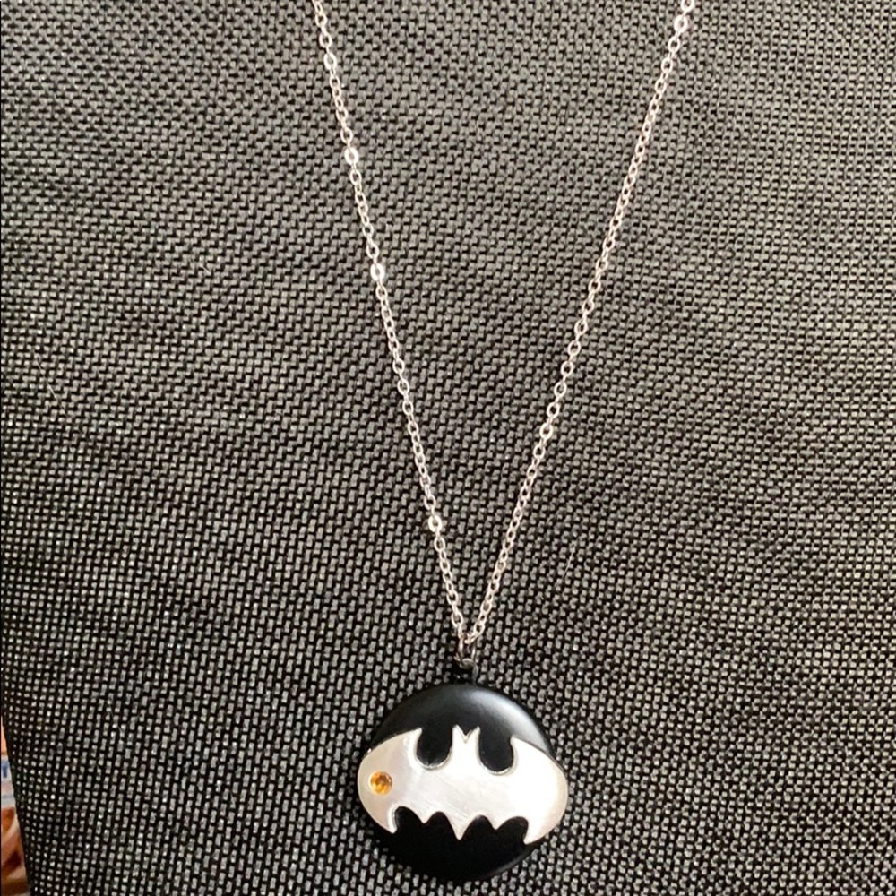 Batman locket necklace